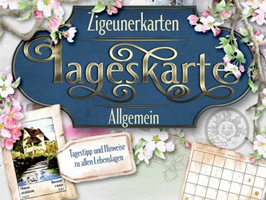 Zigeunerkarten kostenlose Tageskarte Allgemein - Kartenlegen