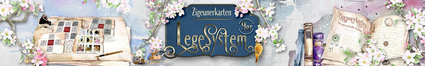 Zigeunerkarten kostenlos Legesystem 9er Legung zum Kartenlegen lernen