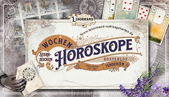 Wochenhoroskop mit antiken Lenormandkarten kostenlos